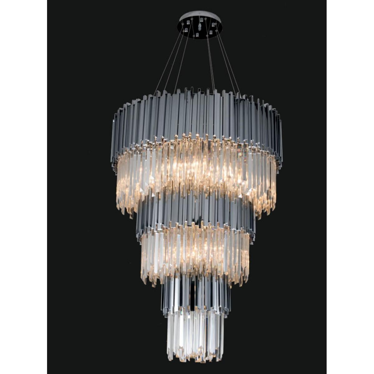 Luxuriöser moderner Kristall-Kronleuchter mit 6 Ebenen von Luxury Group International