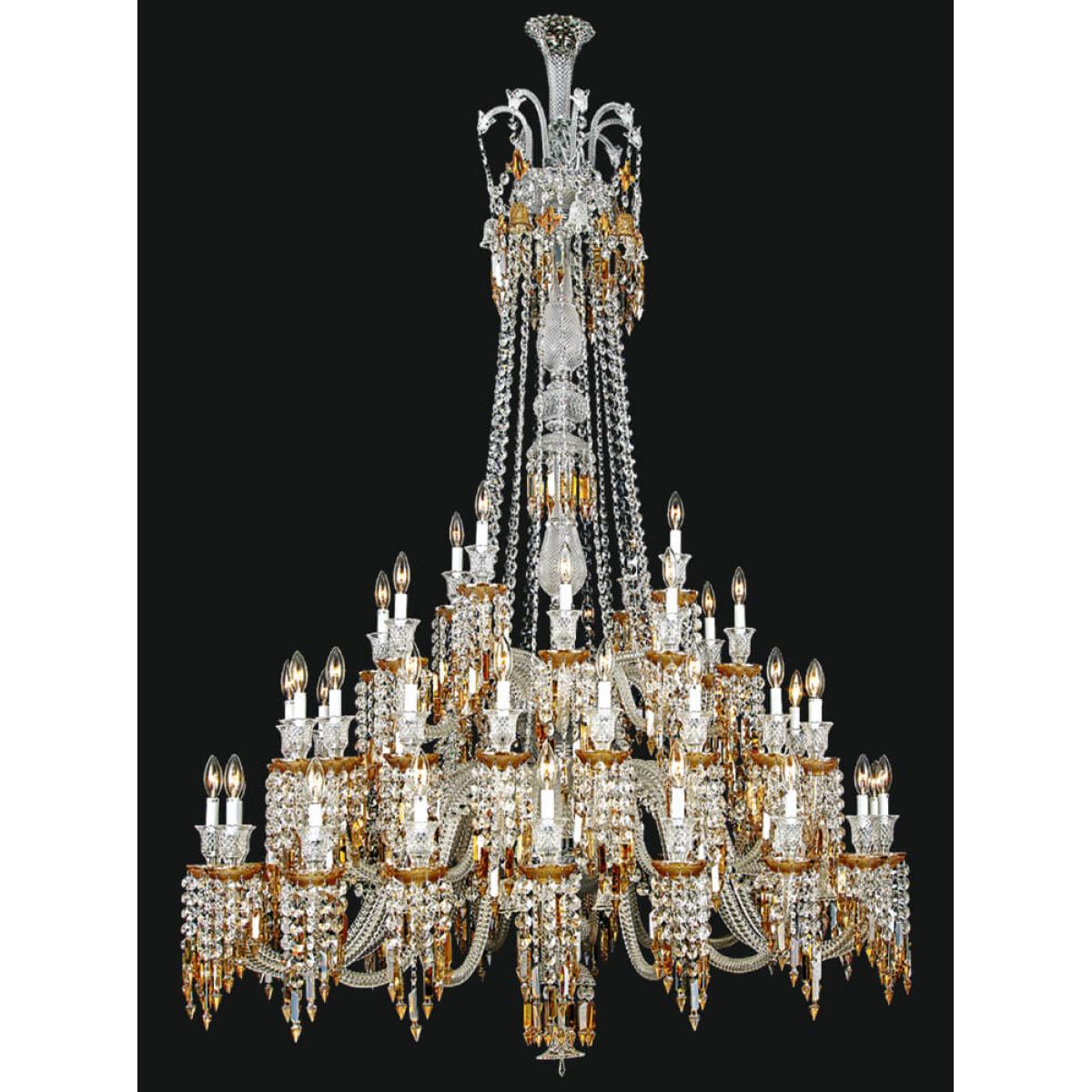48 lights luxury modern gold chandelier without lampshade by Luxury Group International