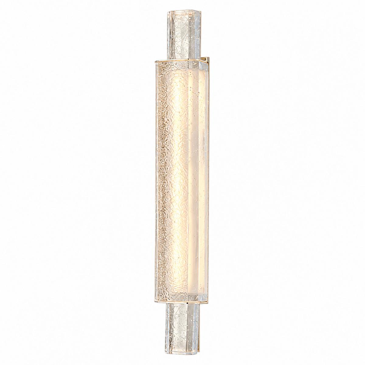 Luxus Vertikale Kristallglas-Wandleuchte mit Integriertem LED-Lichtdesign von Luxury Group International