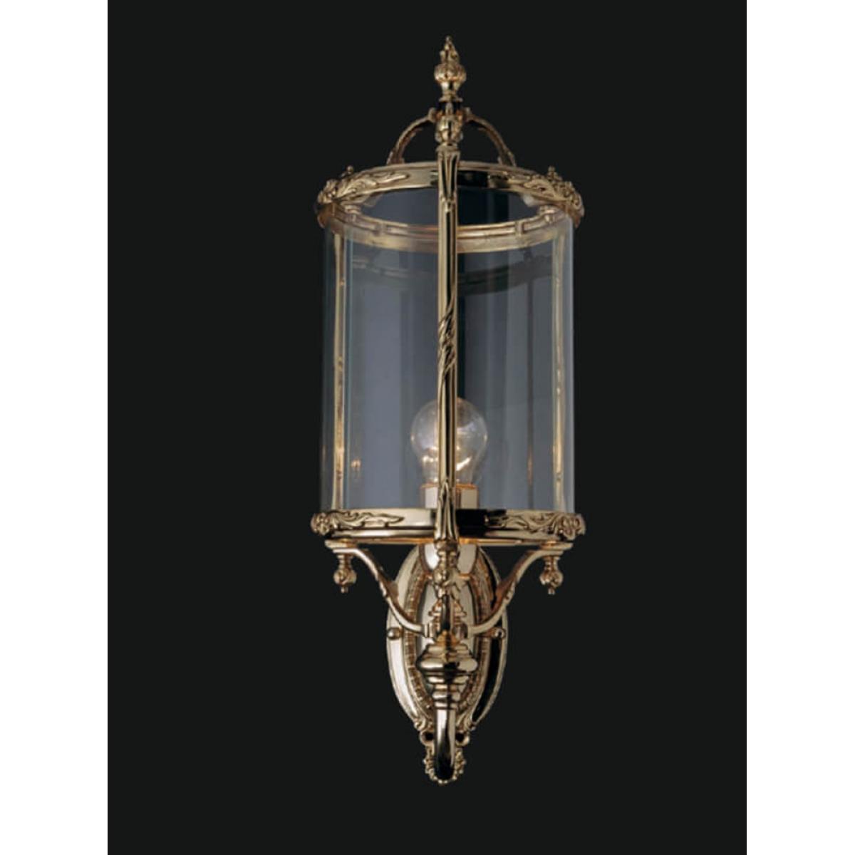 Luxury Vintage Outdoor Antique Gold Decorative Lantern Wall Light for Elegant Exteriors by Luxury Group International