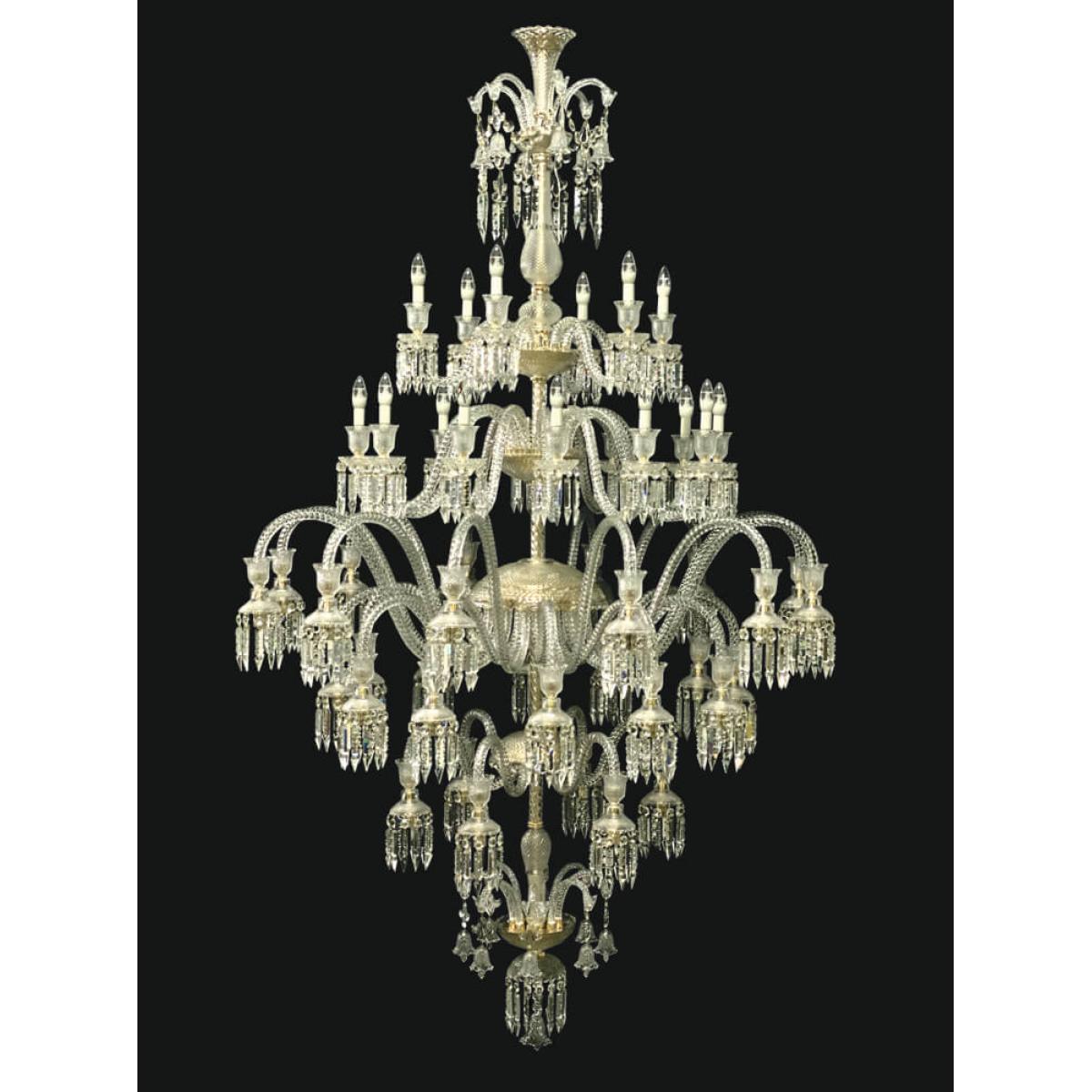 Modern Luxury Gold Chandelier with 48 lights by Luxury Group International