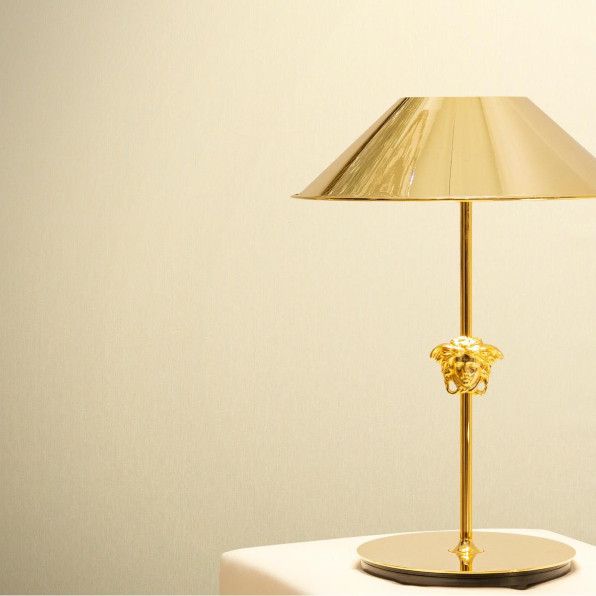 Versace Cream Non-Woven Slightly Glossy Designer wallpaper by Luxury Group International