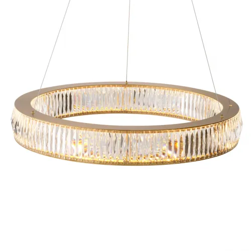 Golden Celestial Ring Luxury Modern LED Chandelier by Luxury Group International