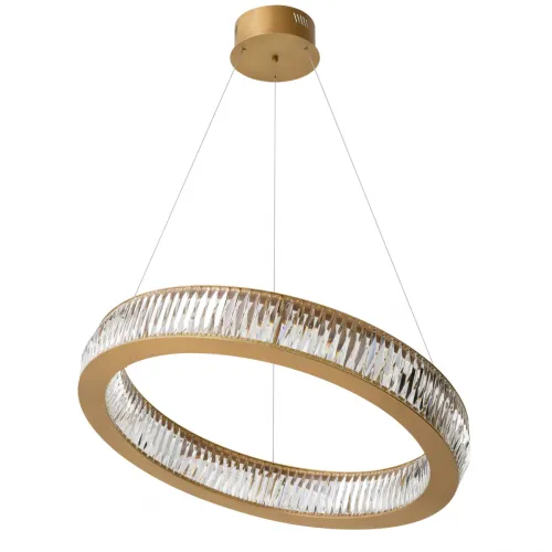 Golden Celestial Ring Luxury Modern LED Chandelier by Luxury Group International