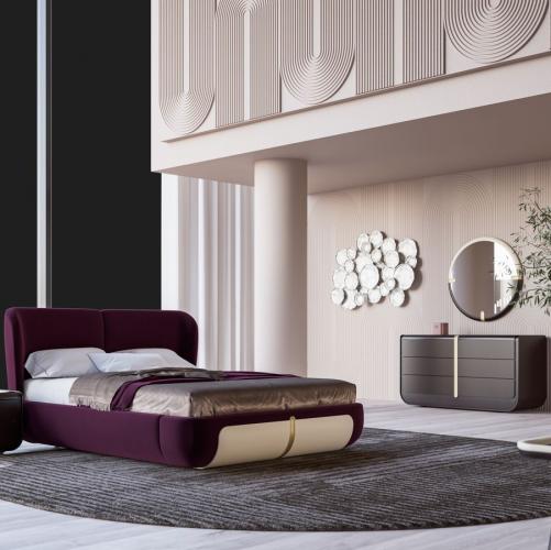 Cómoda de Madera Maciza de Lujo con 6 Cajones – 160 x 56 x H. 85 cm por Luxury Group International