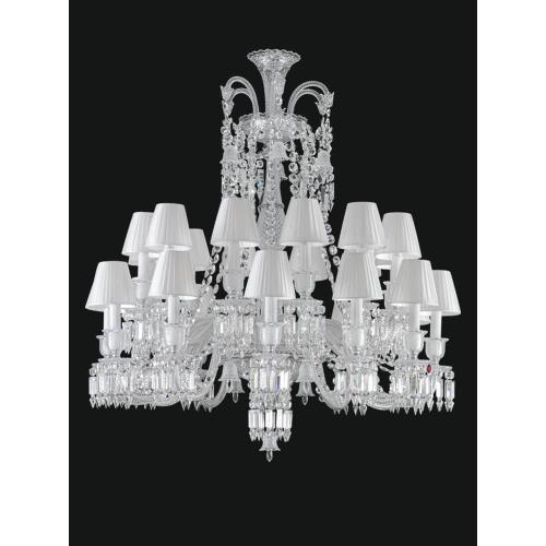 Luxury 24 Lights Crystal Chandelier Light by Luxury Group International