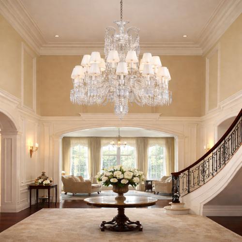 Luxury 24 Lights Crystal Chandelier Light by Luxury Group International
