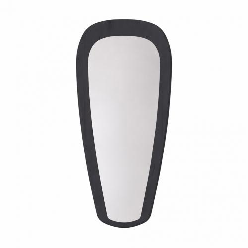 Luxury Matte Black Framed Wall Mirror by Luxury Group International