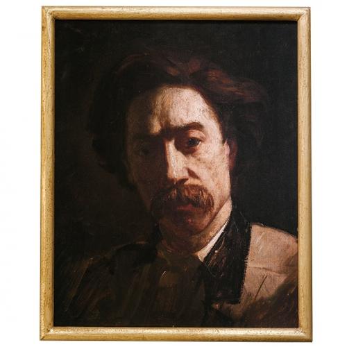 Luxury Vintage Portrait Wall Art with Classic European Gentleman Painting by Luxury Group International