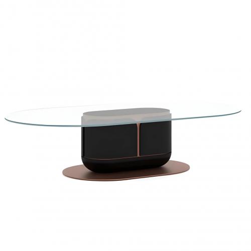 Luxury Coffee Table Brown / Copper 150 x 80 x H. 40 cm - Living room table by Luxury Group International