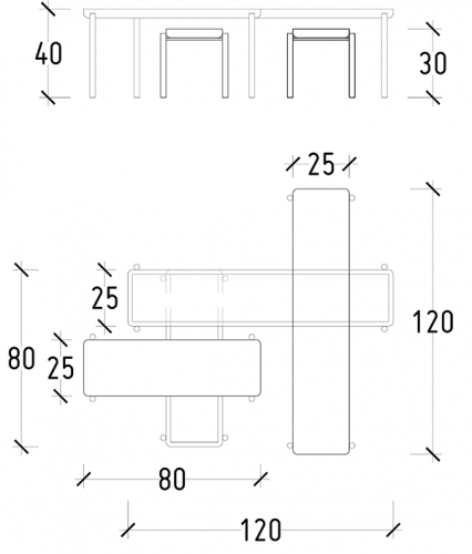 Ensemble de 4 Tables Basses de Luxe avec Plateaux en Marbre et Bois et Pieds en Laiton Doré par Luxury Group International