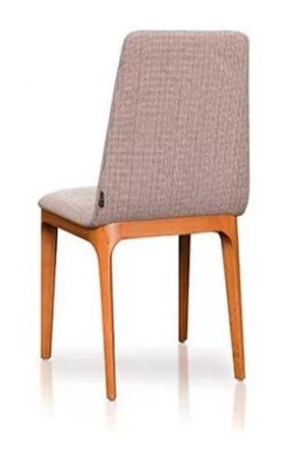 Luxury Cream Fabric Upholstered Armless Wooden Dining Chair by Luxury Group International