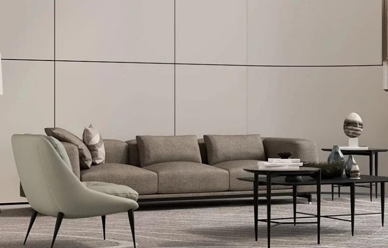 Modern Beige 3 Seater Luxury Sofa - Luxury Furniture - Hotel Sofa by Luxury Group International