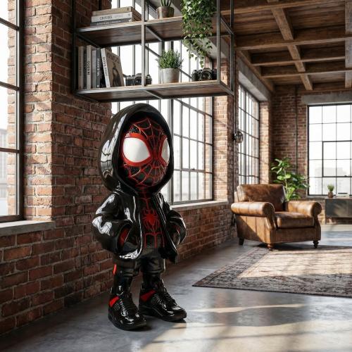 Luxury Modern Figure Sculpture with Streetwear Tracksuit Design - Modern Sculpture Lifestyle View by Luxury Group International