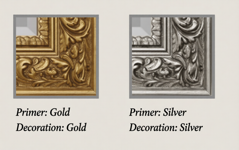 Luxus rechteckiger klassischer Goldbarock-Wandspiegel mit tief geschnitztem Scroll-Rahmen - 187 CM von Luxury Group International