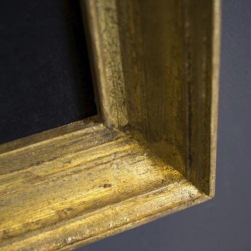 Luxus Renaissance-Porträt Wandkunst im antiken Goldrahmen – Klassische europäische Leinwanddekoration von Luxury Group International