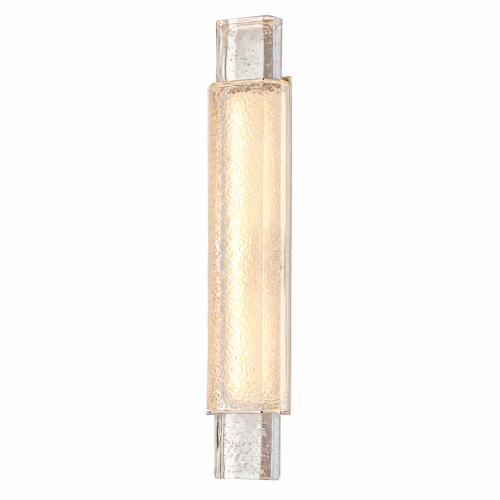 Applique da Parete Verticale di Lusso in Vetro di Cristallo con Luce LED Integrata di Luxury Group International