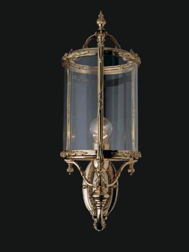 Luxury Vintage Outdoor Antique Gold Decorative Lantern Wall Light for Elegant Exteriors by Luxury Group International
