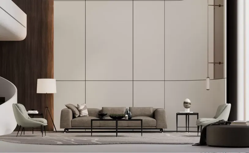 White Upholstered Tufted Back Metal Leg Luxury Armchair Metal Leg-Living Room Furniture by Luxury Group International