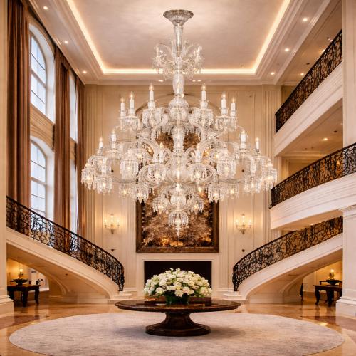 Modern Luxury Gold Chandelier with 48 lights by Luxury Group International