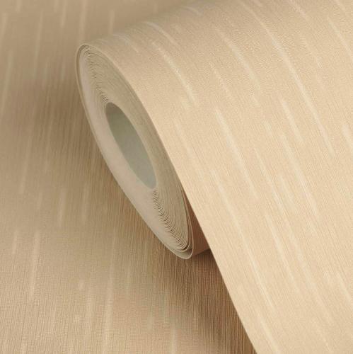 Carta da parati di design Versace Beige Metallizzato Non Tessuta Monocromatica di Luxury Group International