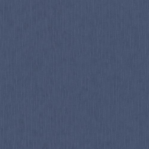 Papier peint intissé brillant texturé uni métallique bleu Versace par Luxury Group International