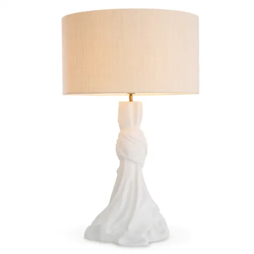 Lampada da Tavolo Moderna di Lusso Bianca di Luxury Group International