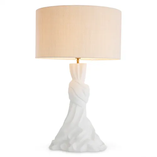 Lampada da Tavolo Moderna di Lusso Bianca di Luxury Group International